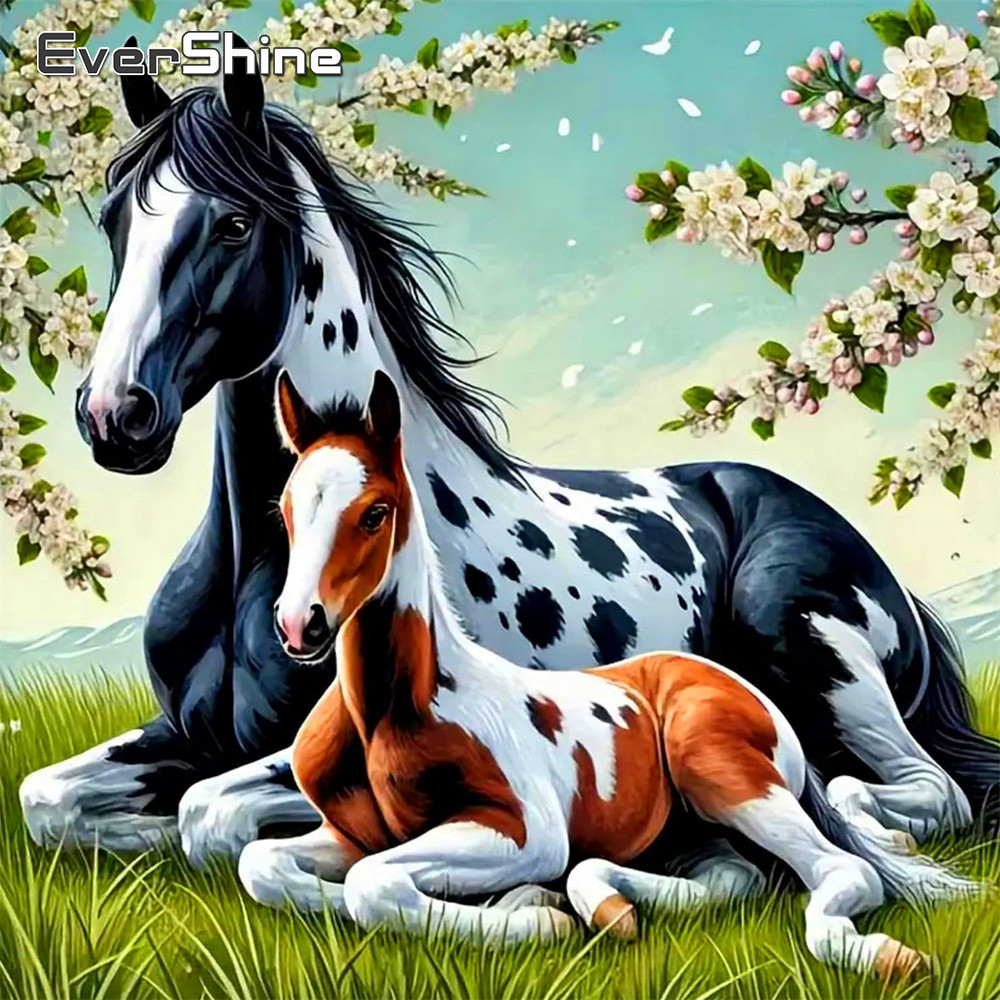 Embroidery Unique Design - Evershine Counted Cross Stitch Horse Animal