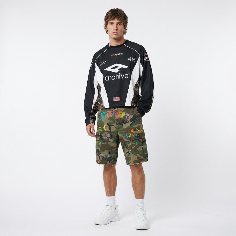 Embroidery Outfit - Hip Hop Y2K Streetwear Men Matching