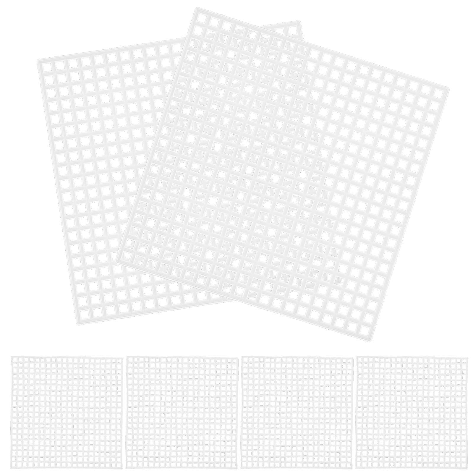 Embroidery Workshop - 10pcs 8x8cm Square Mesh Sheets Durable