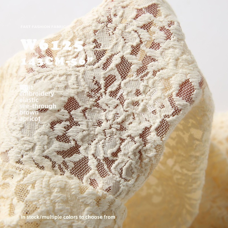 Paisley Embroidery Elasticity  - Embroidery Veil ulasan dan harga