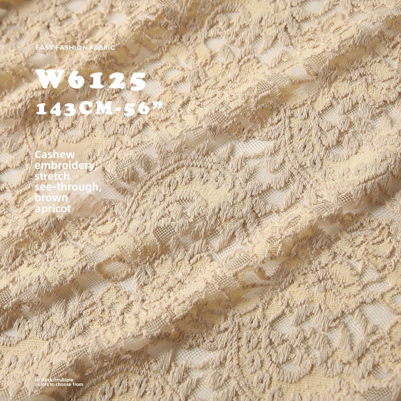 Paisley Embroidery Elasticity  - Embroidery Veil ulasan dan harga