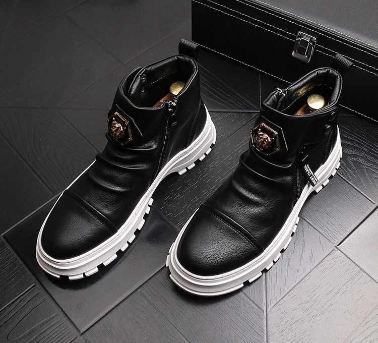 Men's Luxury Designer Suede Em - Embroidery Design ulasan dan harga