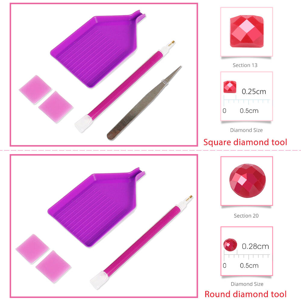 DIY Diamond Painting Woman Por - Embroidery Pattern ulasan dan harga