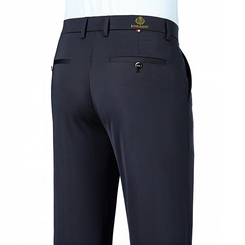 2026 Fashion Men's Stretch Pan - Embroidery Job ulasan dan harga