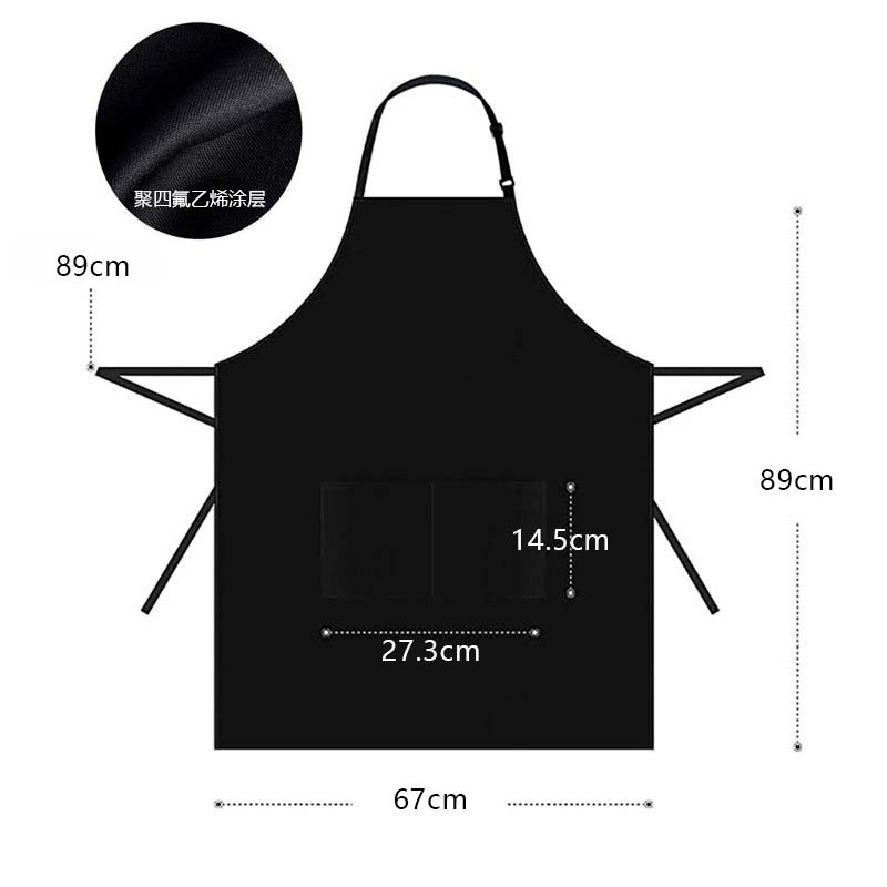 Large Size Waterproof Customiz - Embroidery Apron ulasan dan harga