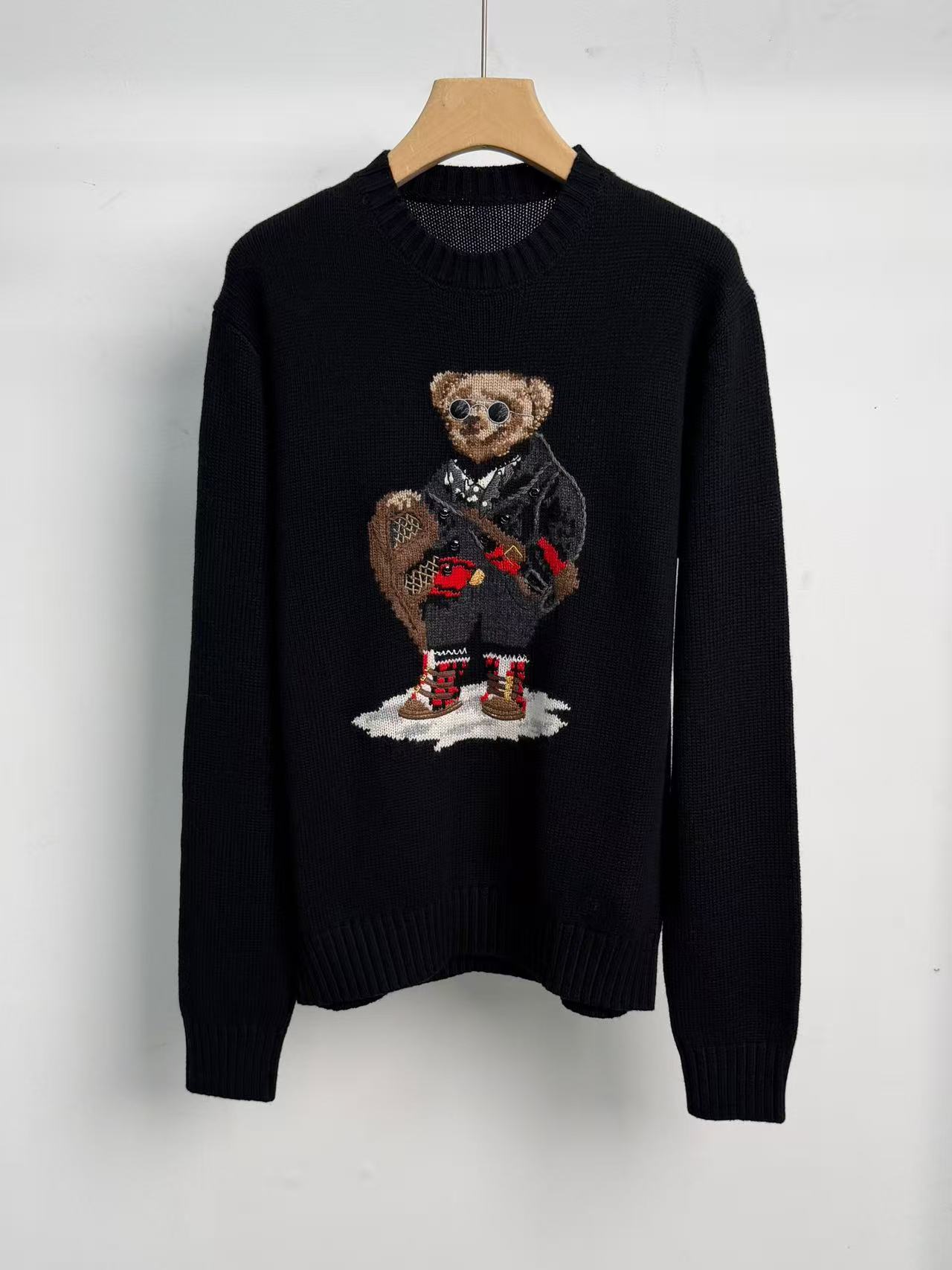 Winter Unisex Knitted Sweater, - Embroidery Thread Yarn ulasan dan harga