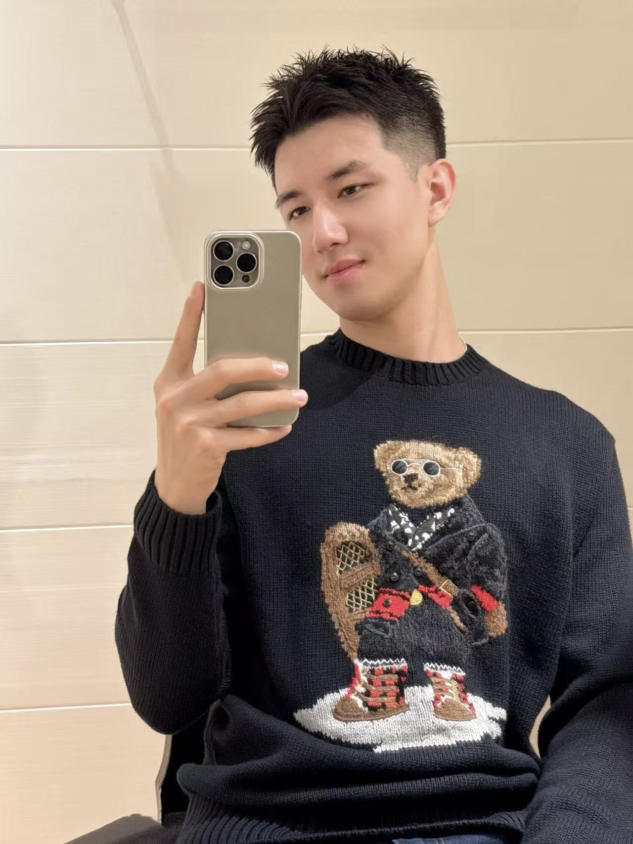 Winter Unisex Knitted Sweater, - Embroidery Thread Yarn ulasan dan harga