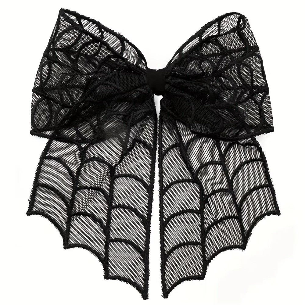 Lace Tulle Veil Hair Clips Bat - Embroidery Veil ulasan dan harga