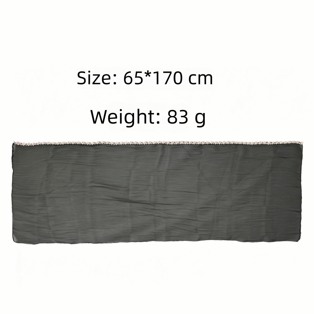 Versatile Sheer Women’s Headsc - Embroidery Veil ulasan dan harga