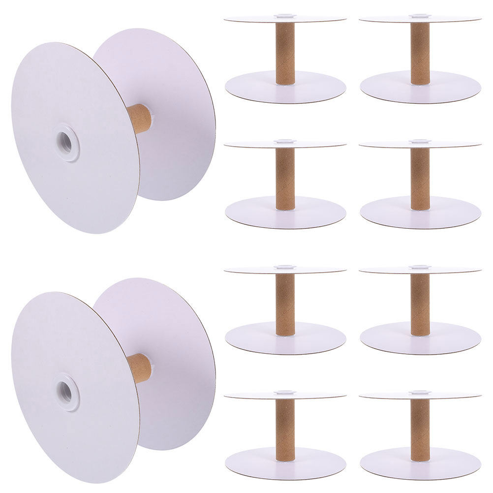 12Pcs Paper Spool Wire Storage - Embroidery Thread Yarn ulasan dan harga