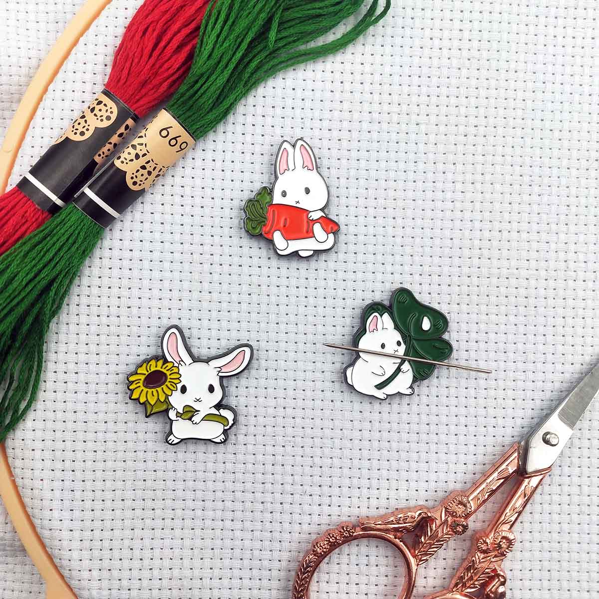 Needle Minder Rabbit, Bunny Ne - Needle Minder Magnet ulasan dan harga