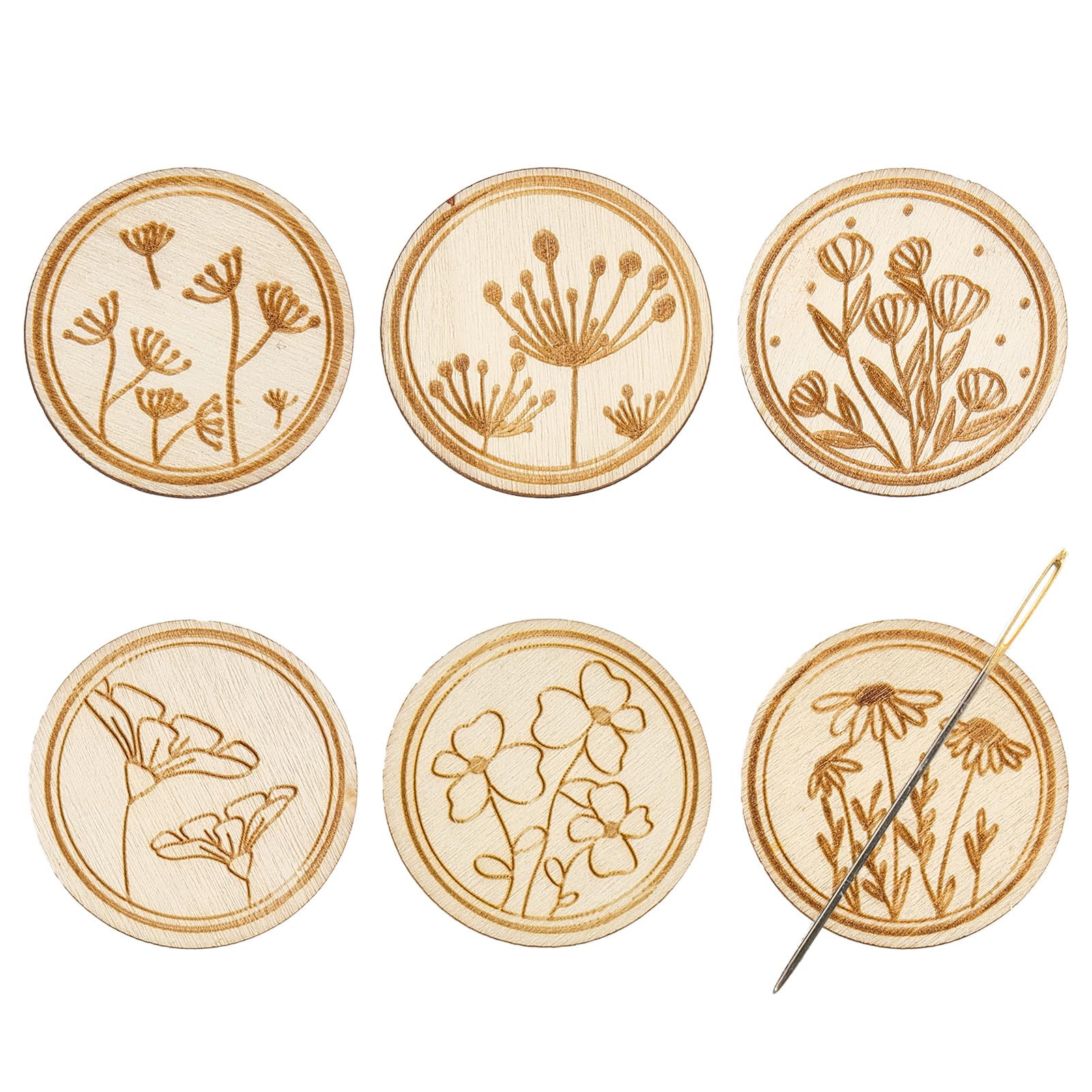 2pcs/set Round Magnetic Needle - Needle Minder Magnet ulasan dan harga