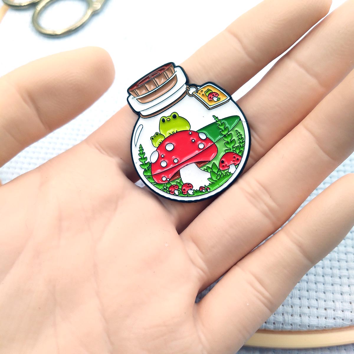 Frog Needle Minder for Embroid - Needle Minder Magnet ulasan dan harga