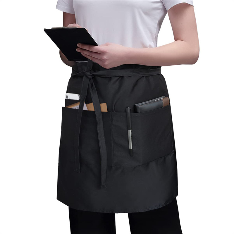 Custom printed embroidery logo - Embroidery Apron ulasan dan harga