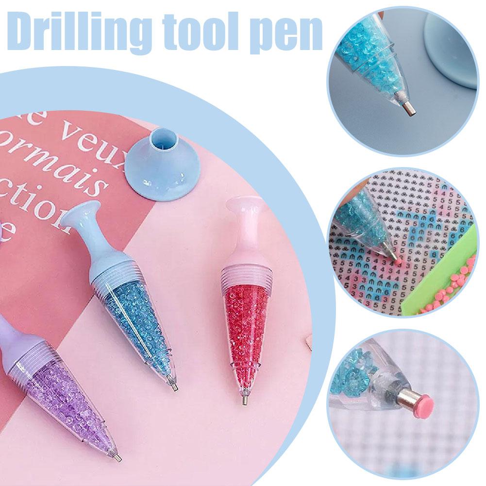 Vase Shaped Drill Pen Pen Craf - Embroidery Artwork ulasan dan harga