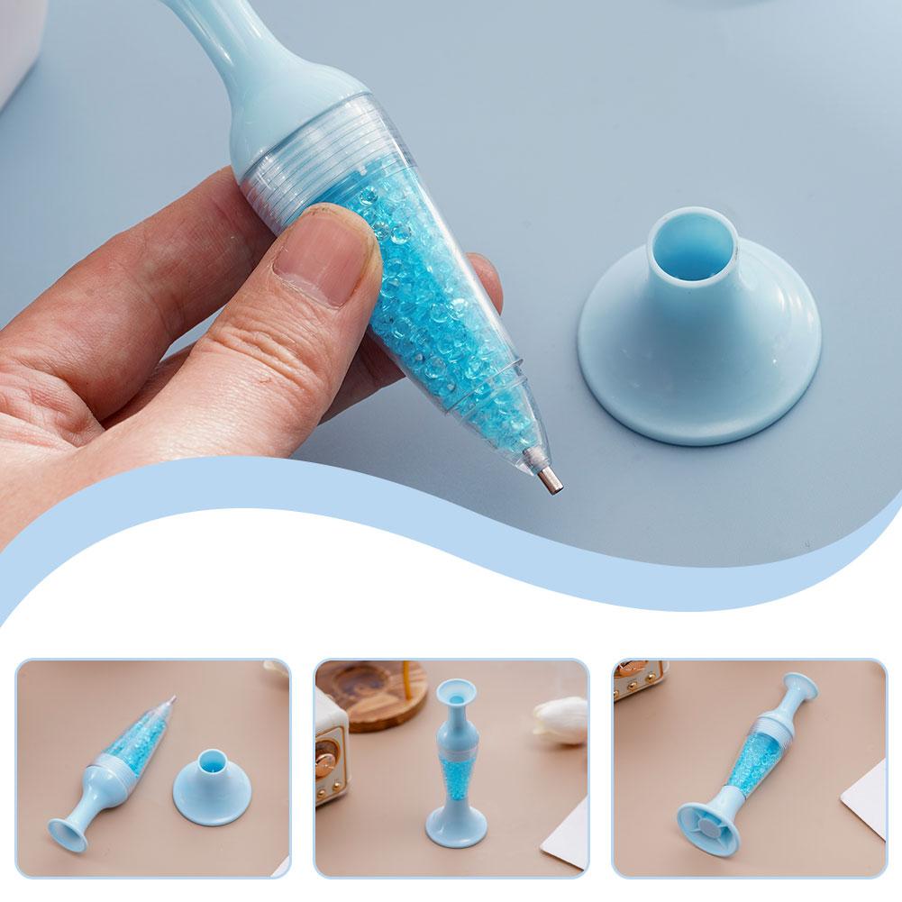 Vase Shaped Drill Pen Pen Craf - Embroidery Artwork ulasan dan harga