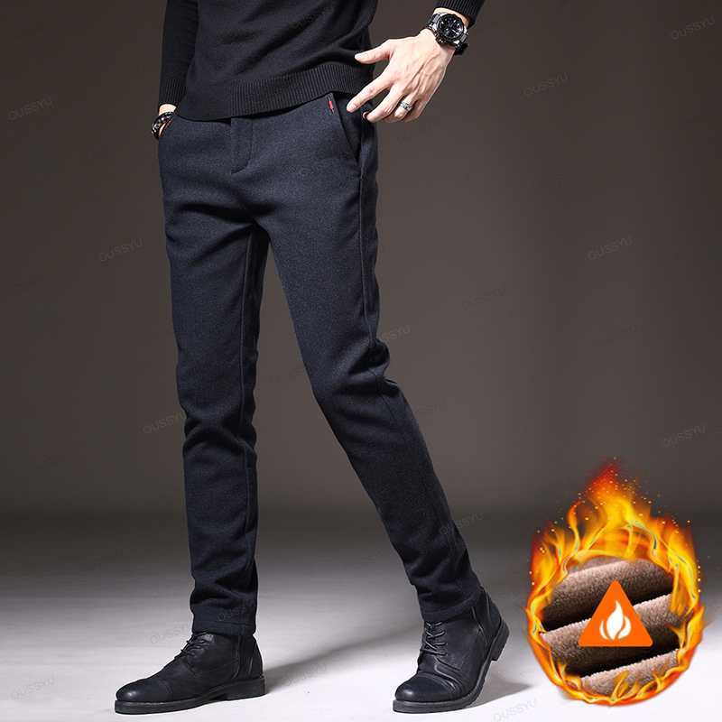 Winter Fleece Warm Men's Brush - Velvet Fabric Embroidery ulasan dan harga