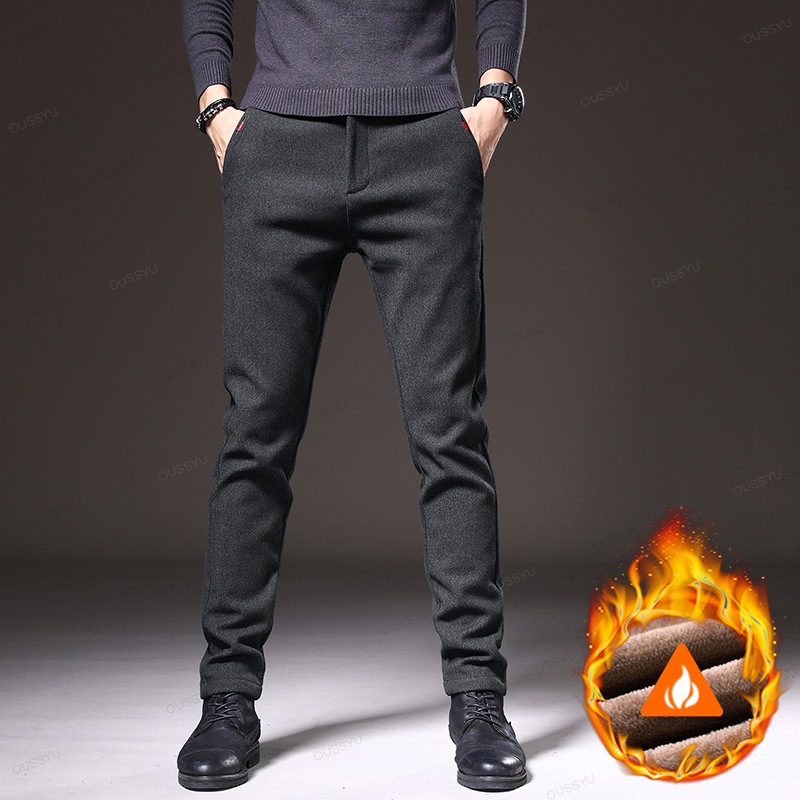 Winter Fleece Warm Men's Brush - Velvet Fabric Embroidery ulasan dan harga