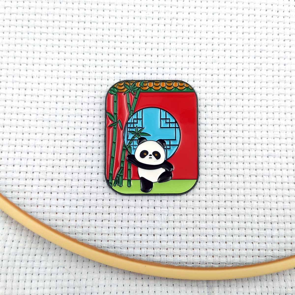 Cute Panda Magnetic Needle Min - Needle Minder Magnet ulasan dan harga