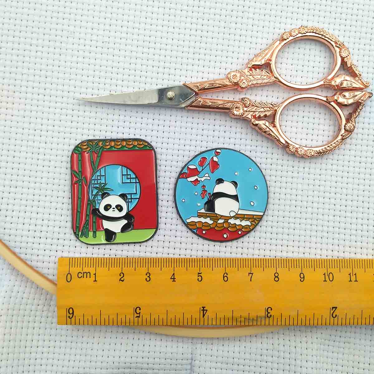 Cute Panda Magnetic Needle Min - Needle Minder Magnet ulasan dan harga