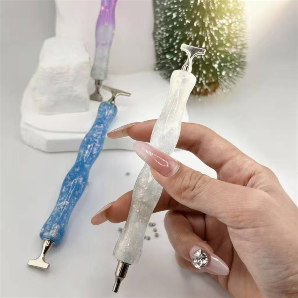 New Wavy  Resin Diamond Painti - Embroidery Artwork ulasan dan harga