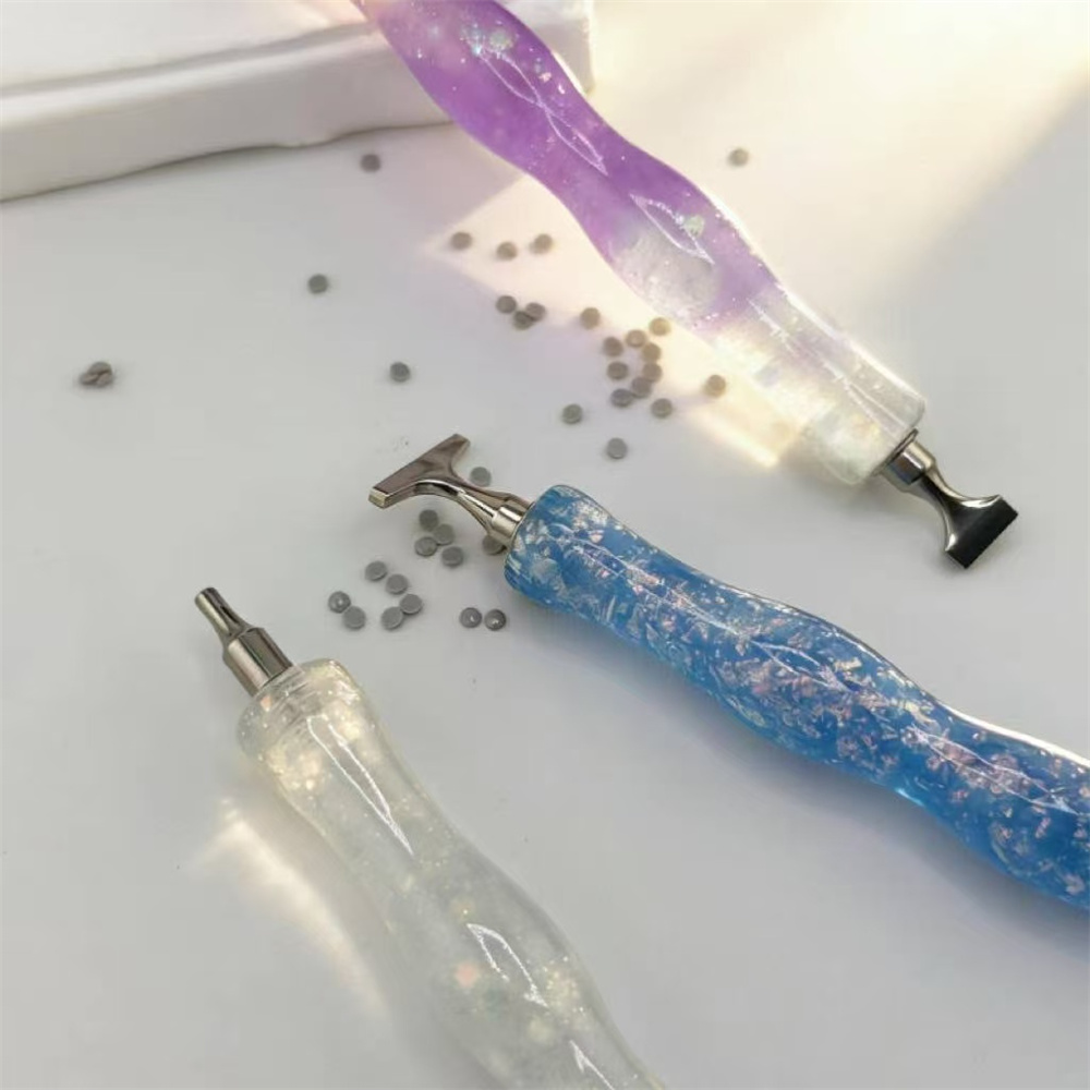 New Wavy  Resin Diamond Painti - Embroidery Artwork ulasan dan harga