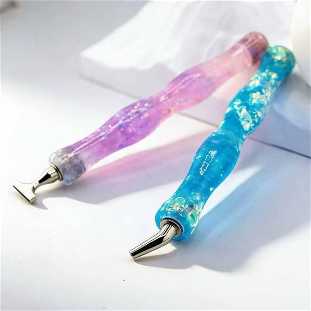 New Wavy  Resin Diamond Painti - Embroidery Artwork ulasan dan harga