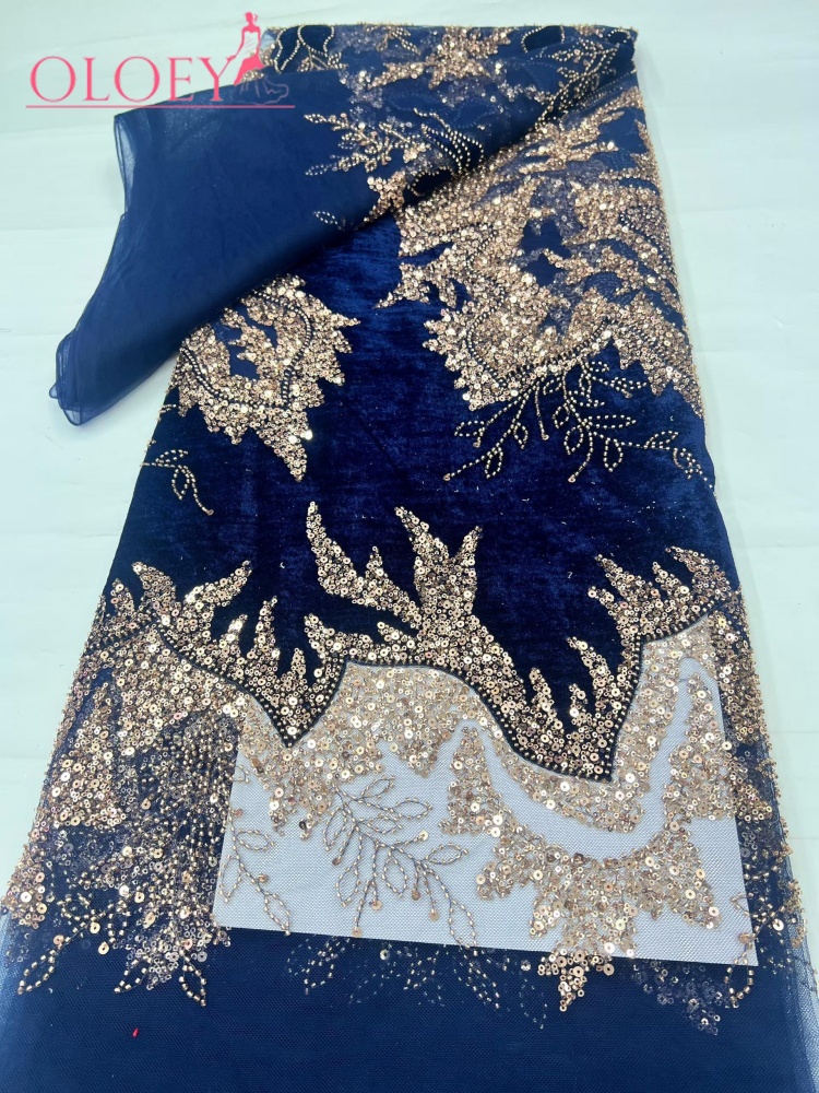Latest African Velvet Lace Fab - Velvet Fabric Embroidery ulasan dan harga