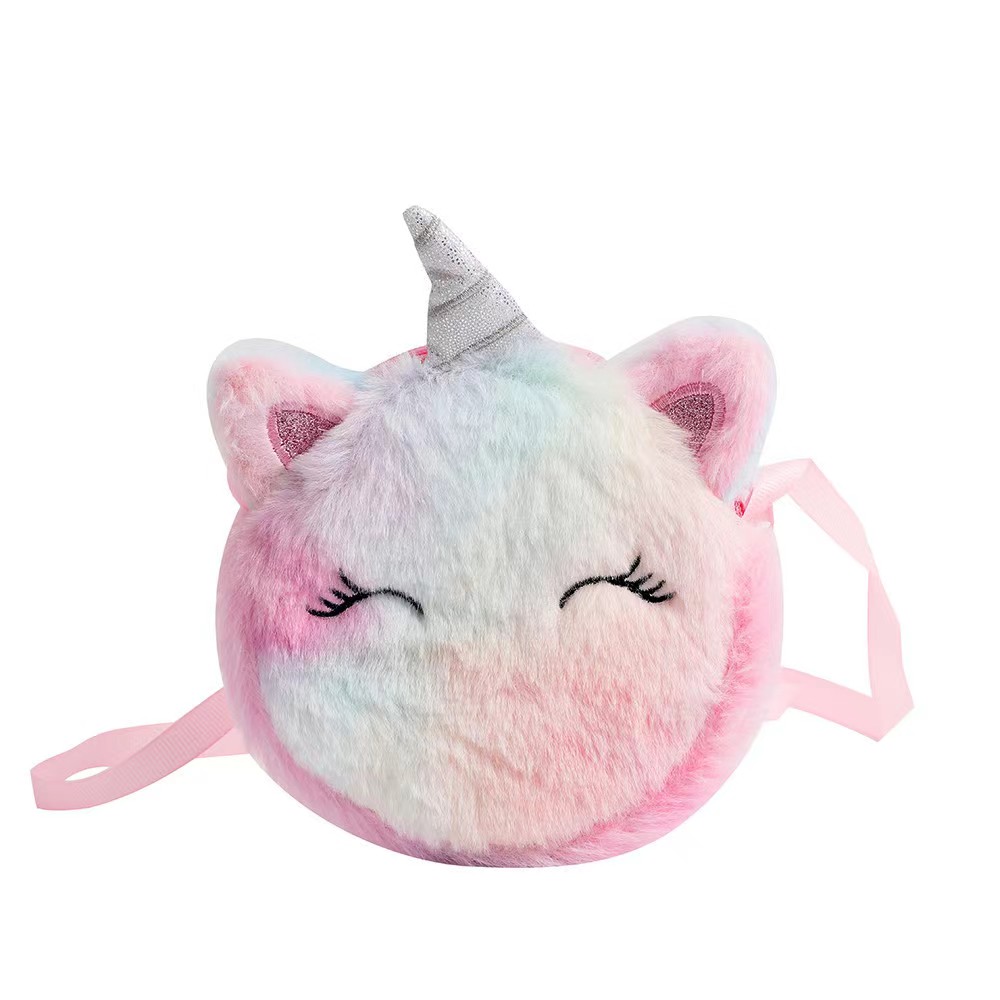Kids Fashion Plush Shoulder Ba - Embroidery Kit Pouch ulasan dan harga