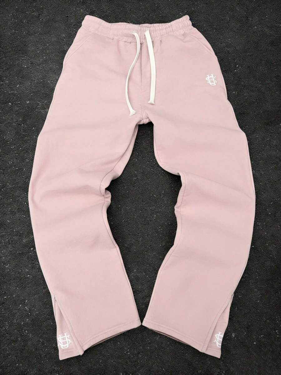 Men's Casual Sports Pants With - Embroidery Jersey ulasan dan harga