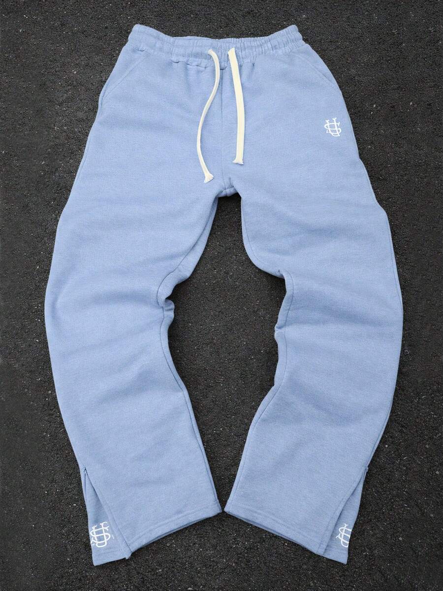 Men's Casual Sports Pants With - Embroidery Jersey ulasan dan harga