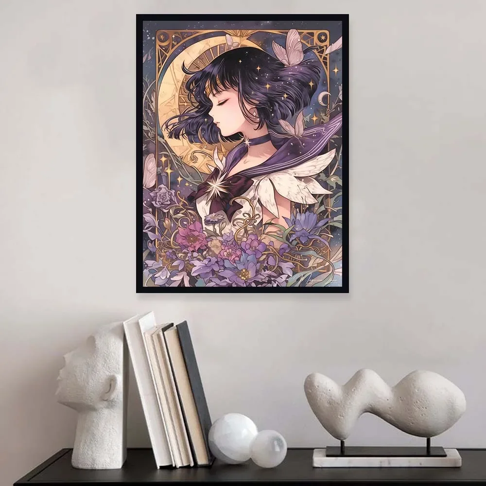 Cartoon Anime Diamond Painting - Embroidery Room ulasan dan harga