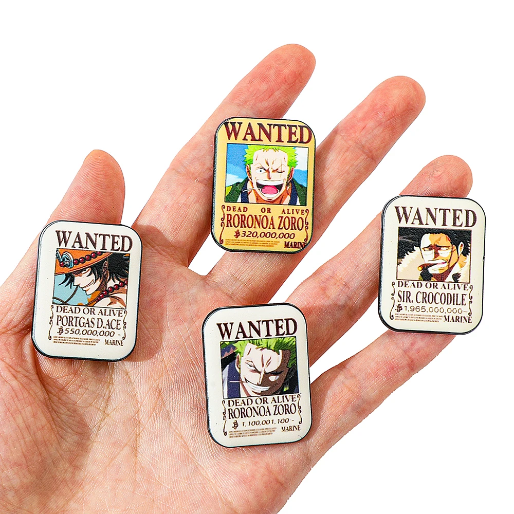 4 Pcs ONE PIECE Cartoon Anime  - Embroidery Outfit ulasan dan harga