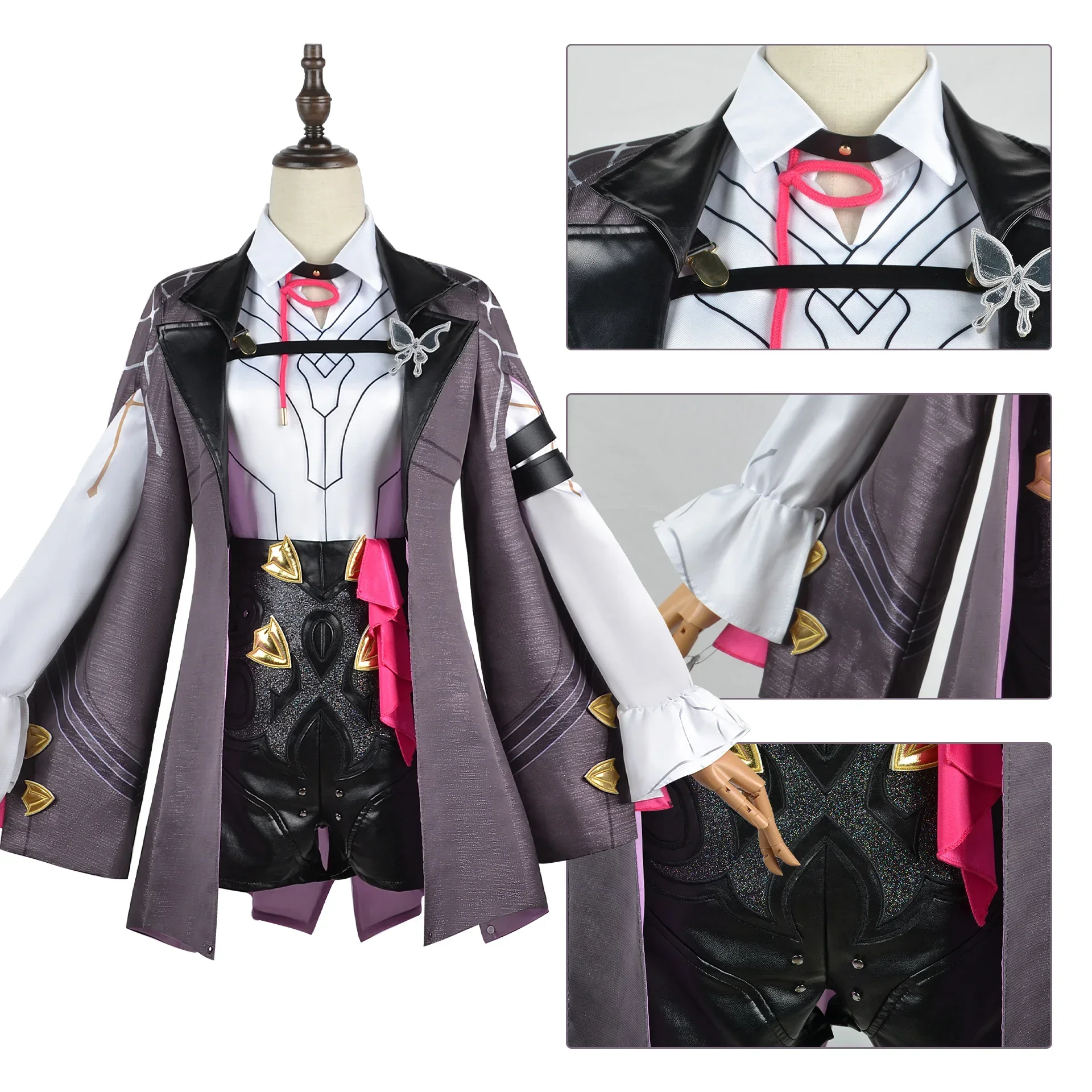 Honkai Star Rail Kafka Cosplay - Embroidery Outfit ulasan dan harga