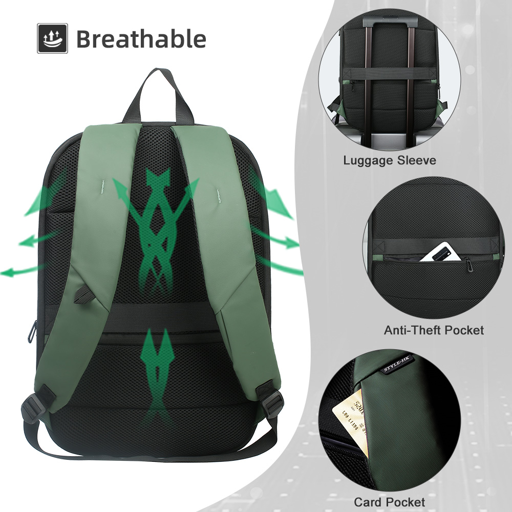 Heroic Knight Business Backpac - Embroidery Workshop ulasan dan harga