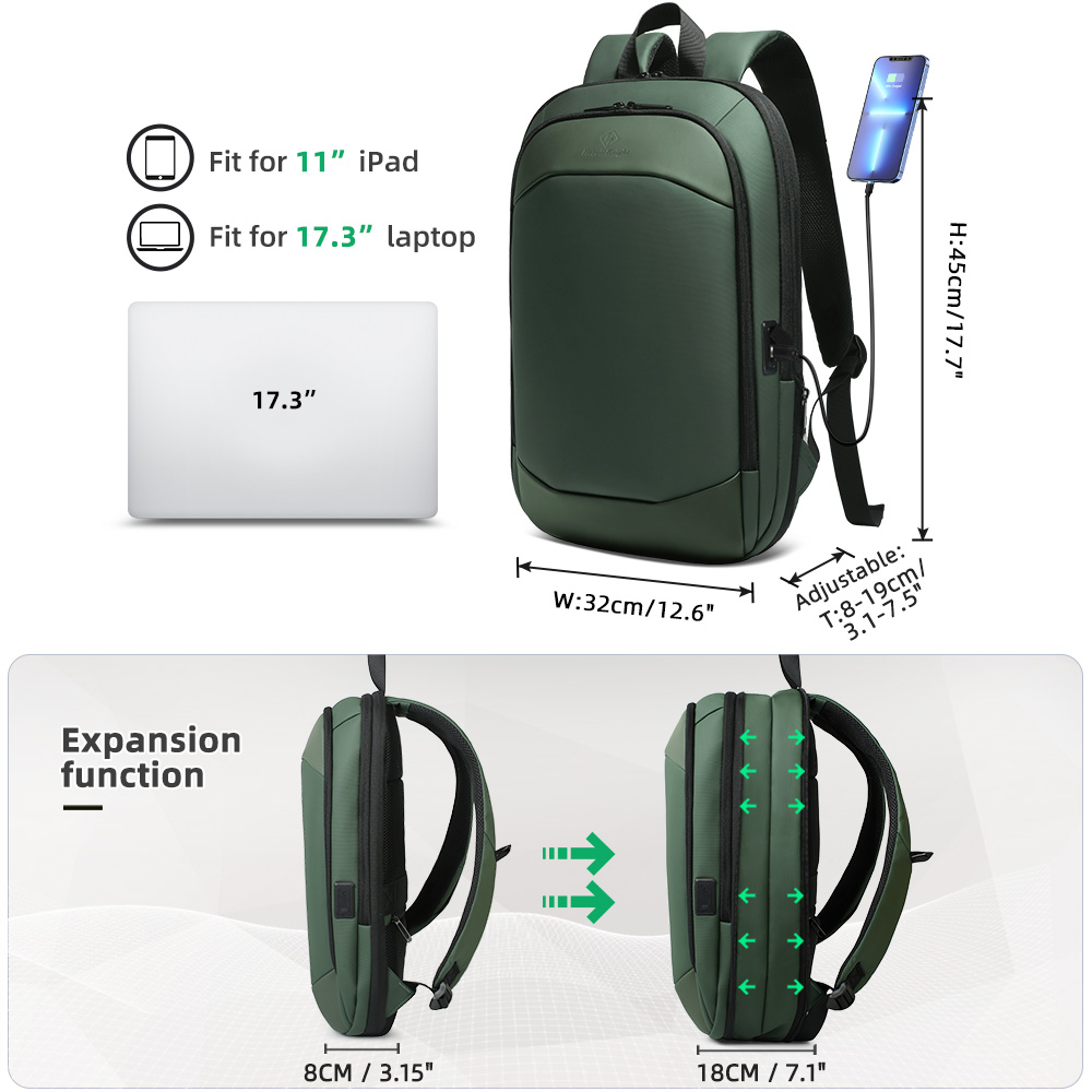 Heroic Knight Business Backpac - Embroidery Workshop ulasan dan harga