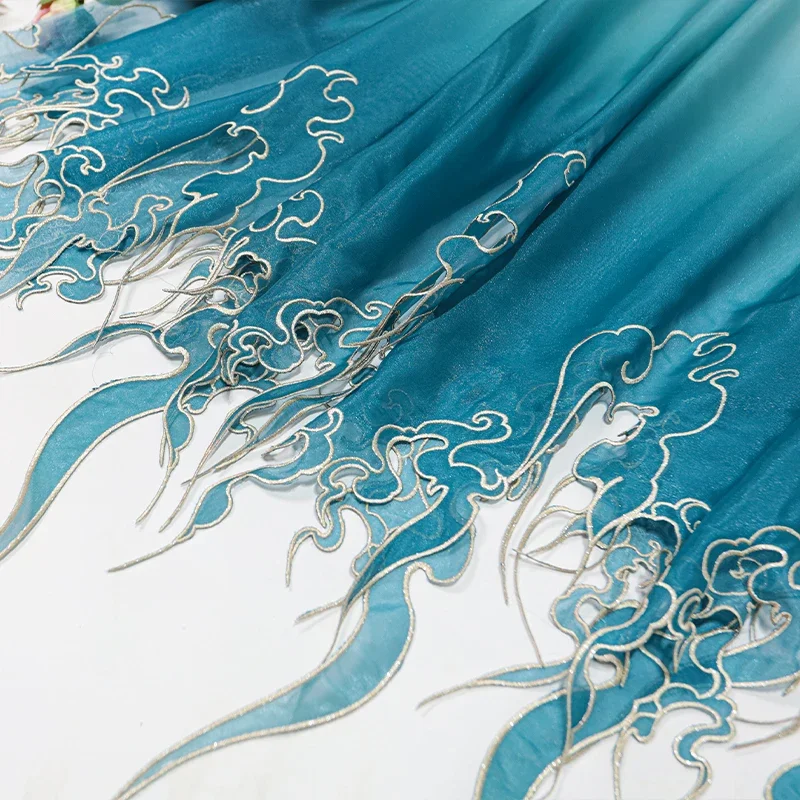 Chinese Style Embroidery Lotus - Embroidery Design ulasan dan harga