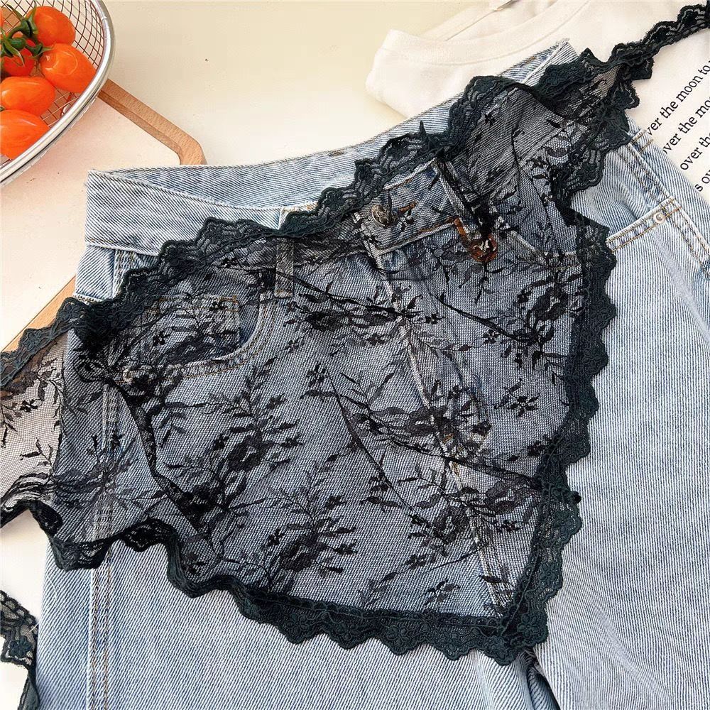 Harajuku Y2K Triangle Apron Em - Embroidery Apron ulasan dan harga