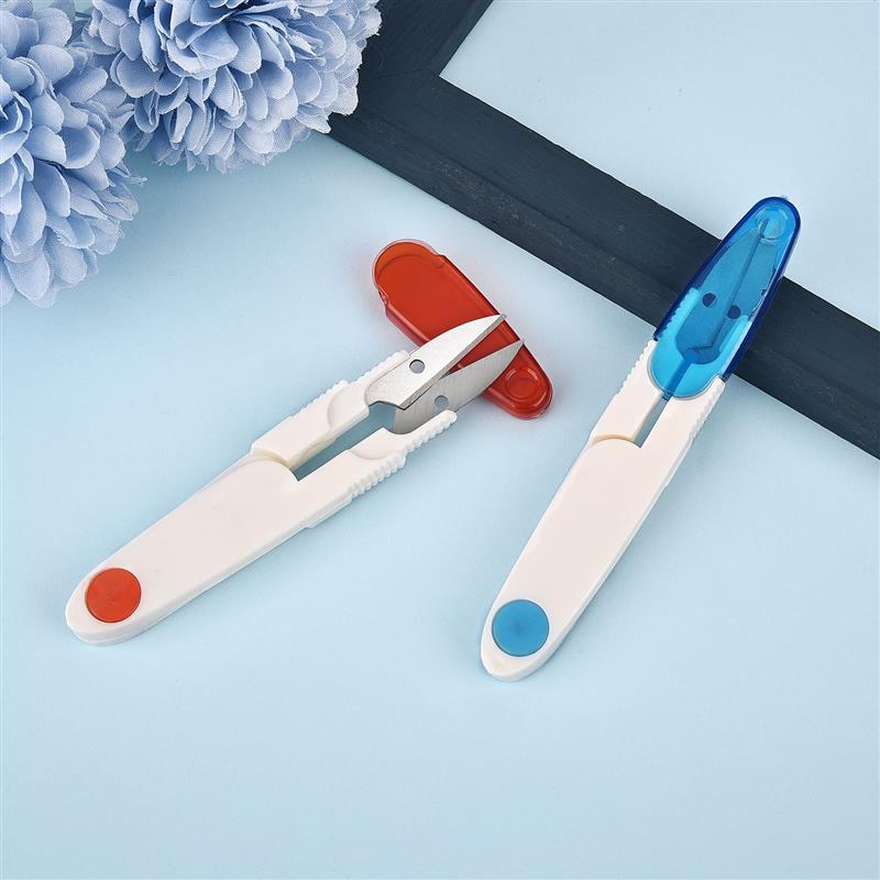 U-Shape Sewing Scissors Yarn C - Embroidery Thread Yarn ulasan dan harga