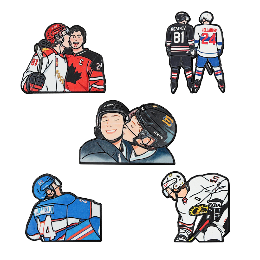 5pcs Heated Rivalry Cartoon ic - Embroidery Outfit ulasan dan harga
