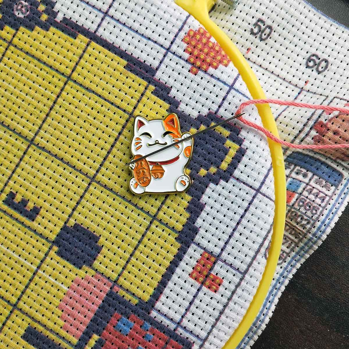 Fortune Cats Magnetic Needle M - Needle Minder Magnet ulasan dan harga