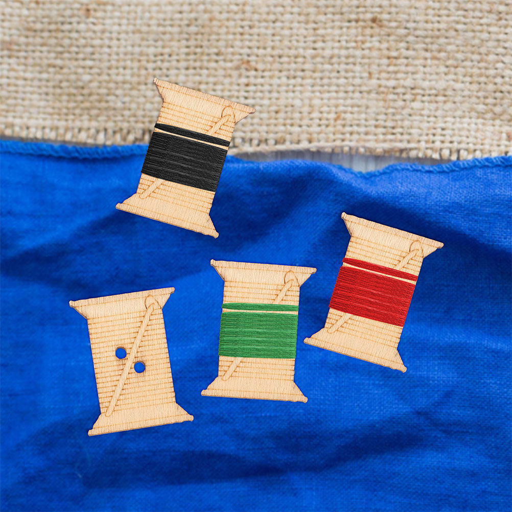 100Pcs Wooden Embroidery Floss - Embroidery Artwork ulasan dan harga