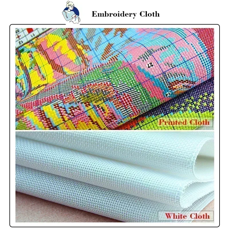 Joy Sunday Stamped Cross Stitc - Embroidery Job ulasan dan harga