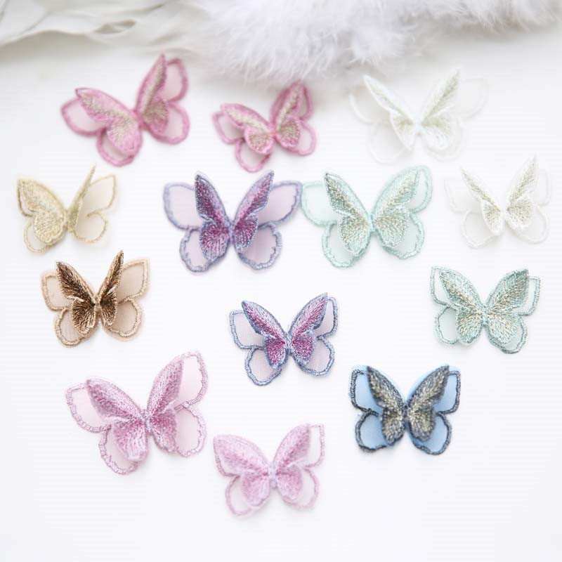 AHYONNIEX 10pcs Double Layers  - Embroidery Veil ulasan dan harga
