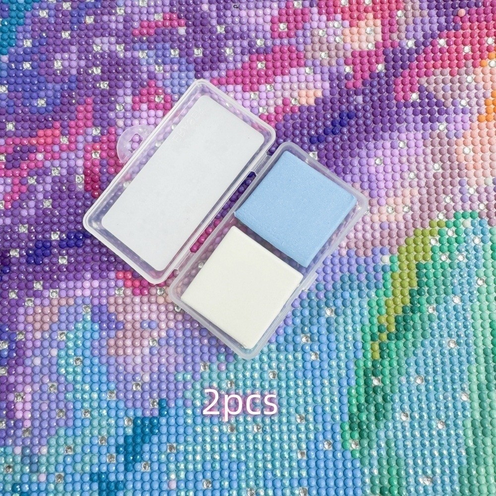 1/2PCS Silicone Diamond Painti - Embroidery Cream ulasan dan harga