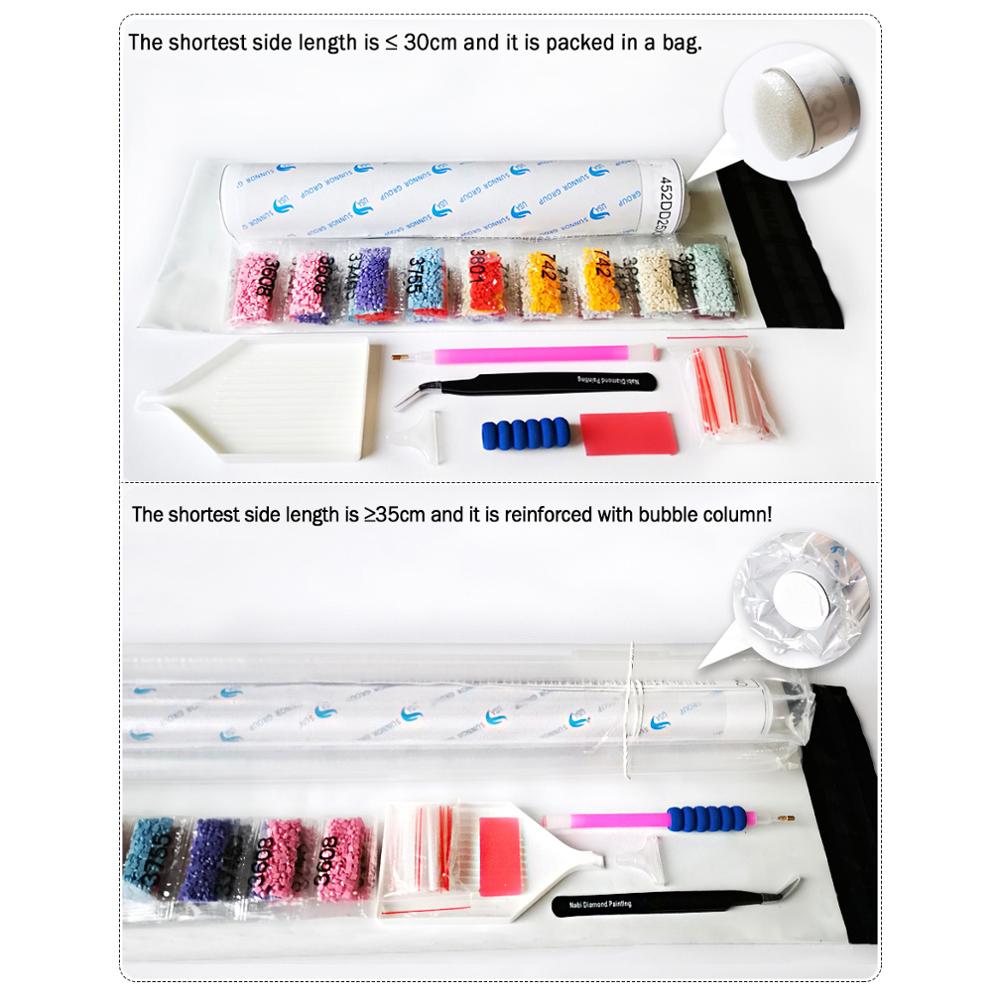 1PC frameless  Full Square Rou - Embroidery Room ulasan dan harga