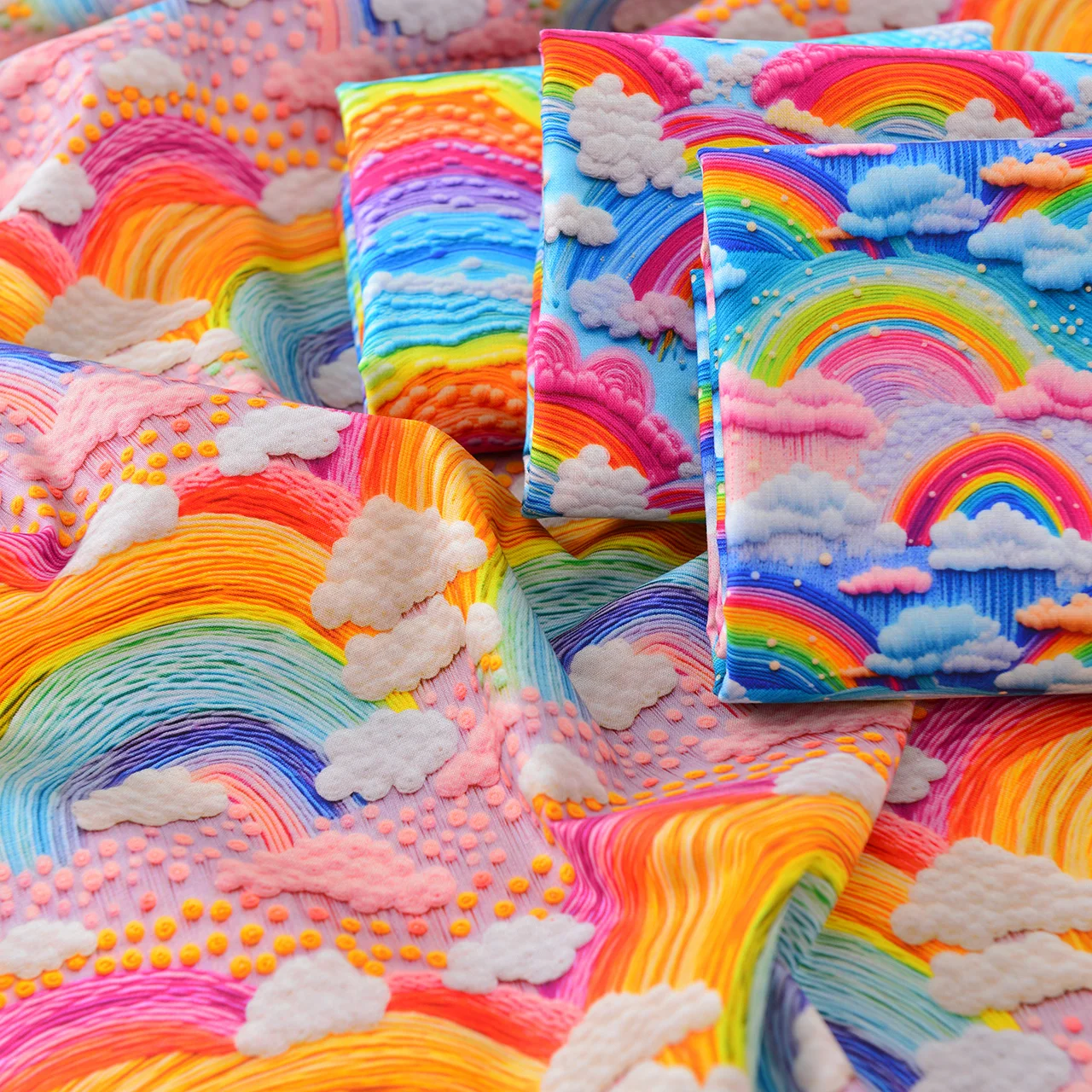 145x50cm Handmade DIY Clothing - Embroidery Thread Yarn ulasan dan harga