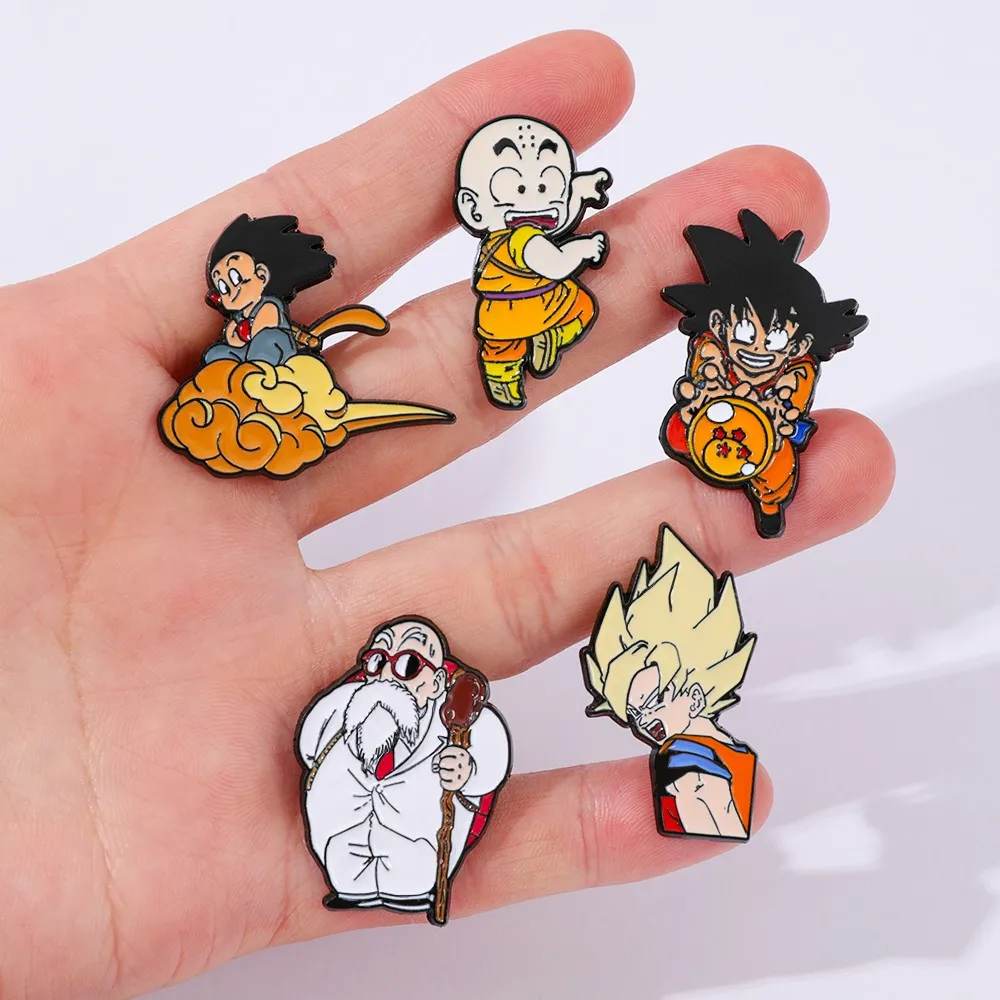 5 Pcs Classic Popular Anime Br - Embroidery Outfit ulasan dan harga