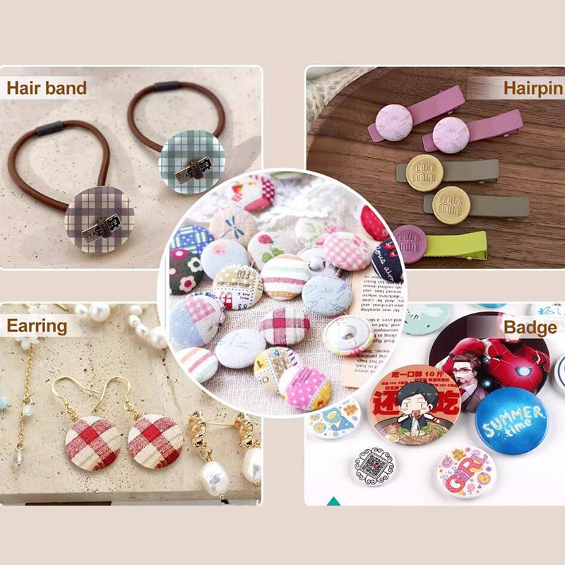 Cover Buttons Tools Multi-size - Embroidery Unique Design ulasan dan harga