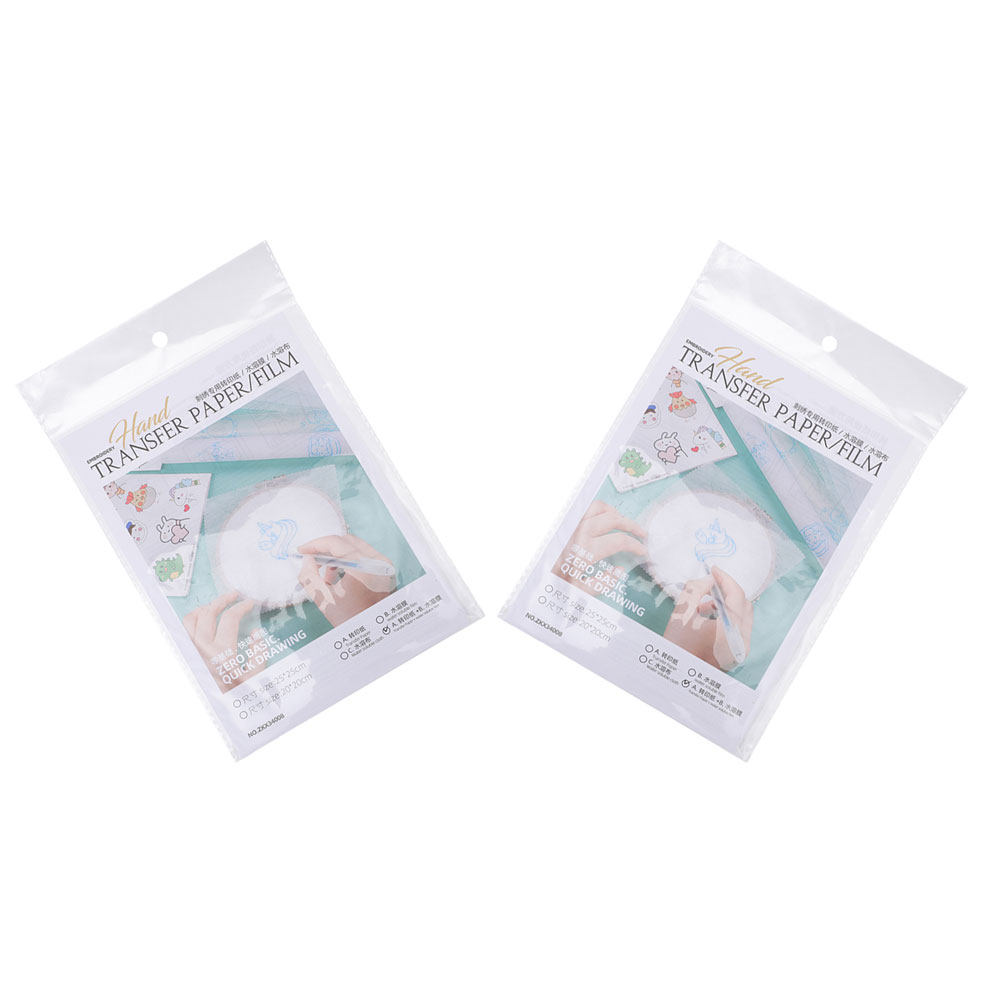 8Pcs Water Soluble Embroidery  - Embroidery Pattern ulasan dan harga
